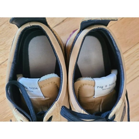 Rag & Bone Retro Runner Mustard Women's Size EU 38.5 - Picture 6 of 9